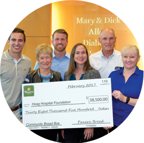Panera Bread Shares the Dough with Hoag