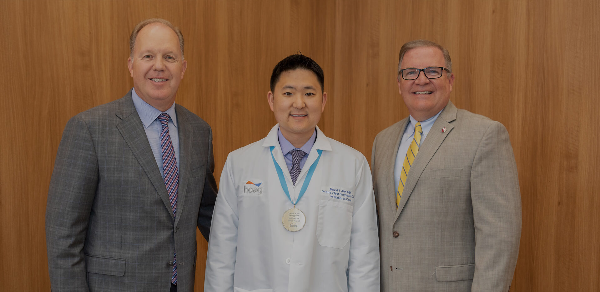 David T. Ahn, M.D., Named the Dr. Kris V. Iyer Endowed Chair